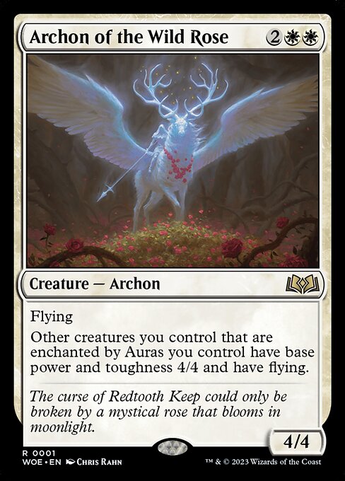 Archon of the Wild Rose | WOE #1 | Nonfoil | English, catalog image