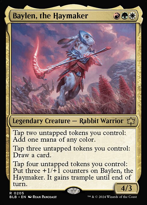 Baylen, the Haymaker | BLB #205 | Nonfoil | English, catalog image