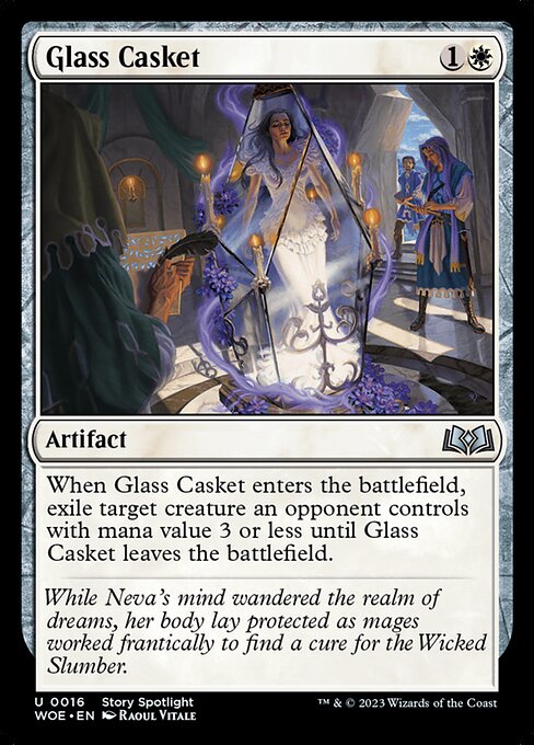 Glass Casket | WOE #16 | Foil | English, catalog image