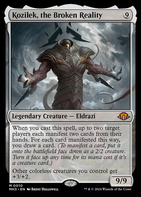 Kozilek, the Broken Reality, MH3 #10, English, catalog image