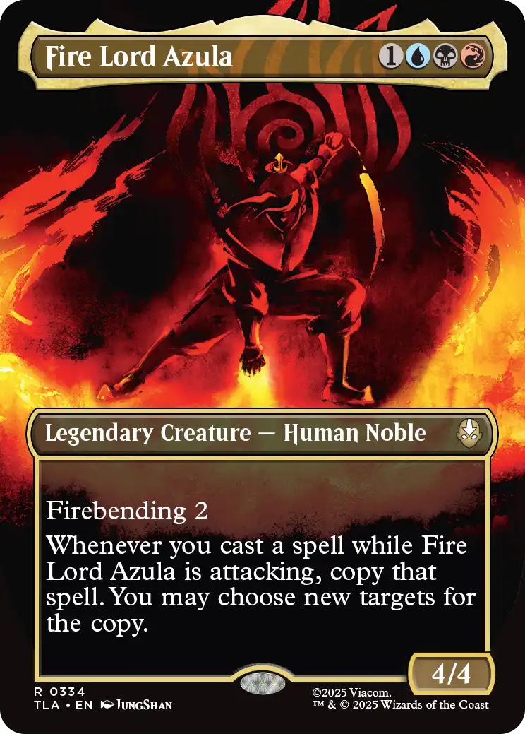 Fire Lord Azula | TLA #334 | Nonfoil | English