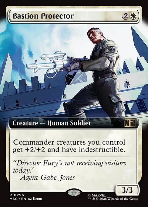 Bastion Protector, MSC #296, English, catalog image