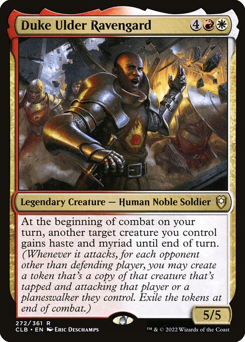 Duke Ulder Ravengard | CLB #272 | Nonfoil | English, catalog image