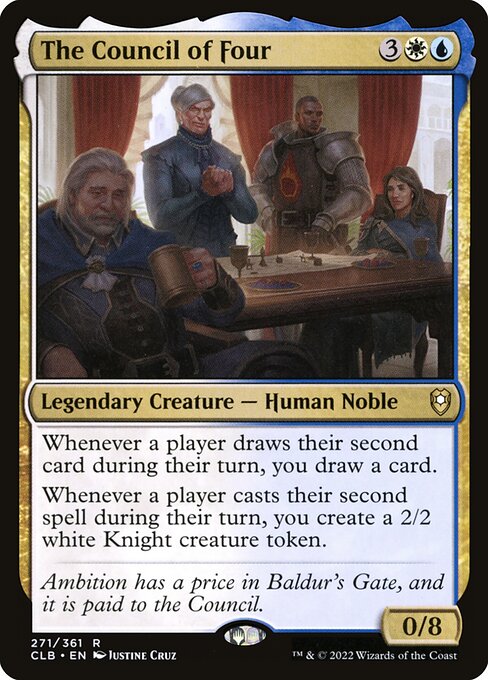 The Council of Four | CLB #271 | Nonfoil | English, catalog image