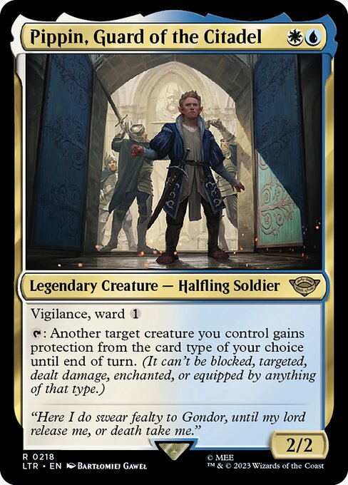 Pippin, Guard of the Citadel | LTR #218 | Nonfoil | English, catalog image