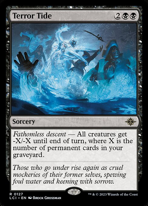 Terror Tide | LCI #127 | Nonfoil | English, catalog image