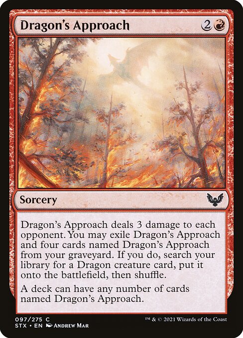 Dragon's Approach, STX #97, English, catalog image
