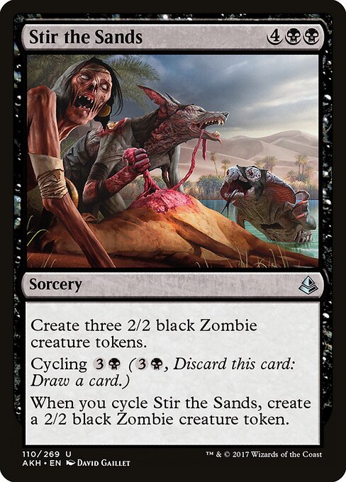 Stir the Sands | AKH #110 | Foil | English, catalog image