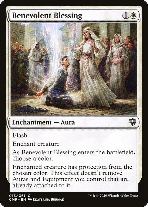 Benevolent Blessing | CMR #13 | Nonfoil | English, catalog image