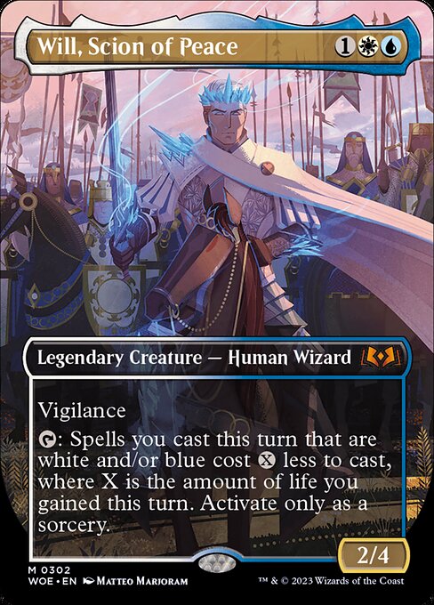 Will, Scion of Peace | WOE #302 | Nonfoil | English, catalog image