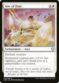 Vow of Duty | CMR #54 | Nonfoil | English, catalog image