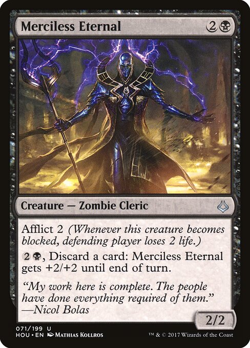 Merciless Eternal | HOU #71 | Nonfoil | English, catalog image