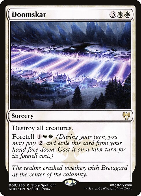Doomskar | KHM #9 | Nonfoil | English, catalog image