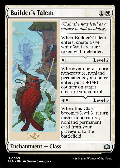 Builder's Talent | BLB #5 | Foil | English, catalog image