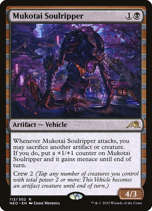 Mukotai Soulripper | NEO #113 | Nonfoil | English, catalog image