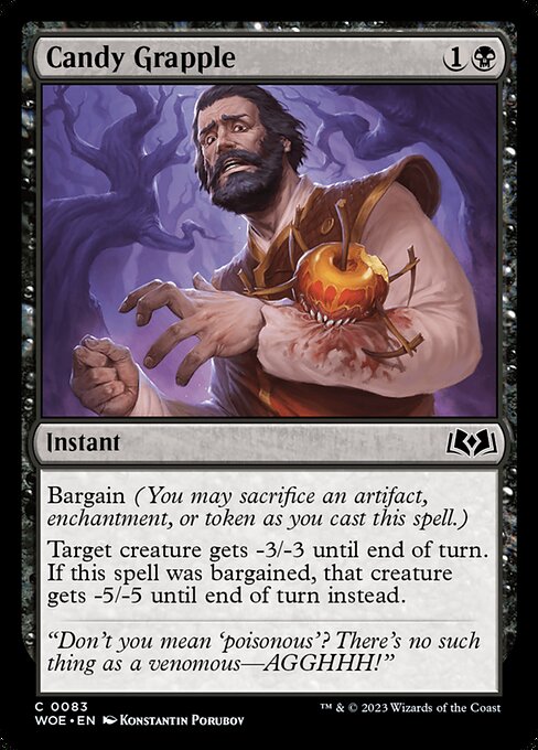 Candy Grapple | WOE #83 | Foil | English, catalog image