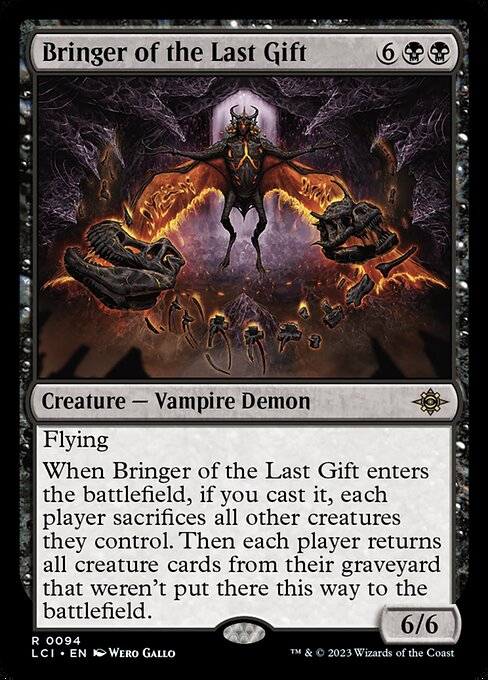 Bringer of the Last Gift, LCI #94, English, catalog image