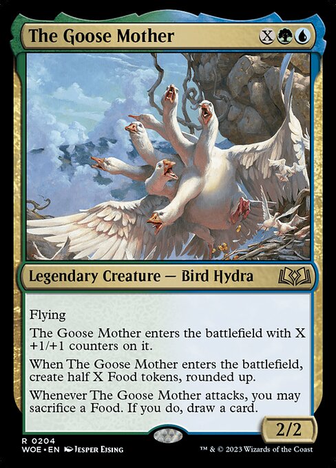 The Goose Mother, WOE #204, English, catalog image