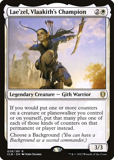 Lae'zel, Vlaakith's Champion, CLB #29, English, catalog image