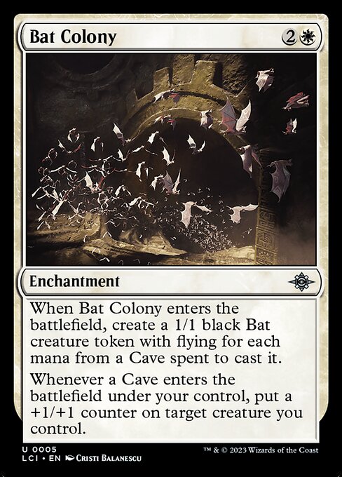 Bat Colony | LCI #5 | Nonfoil | English, catalog image