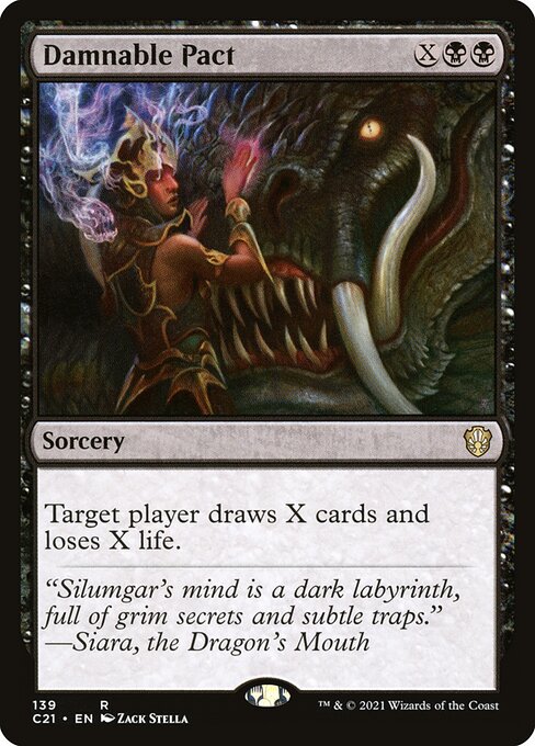 Damnable Pact, C21 #139, English, catalog image