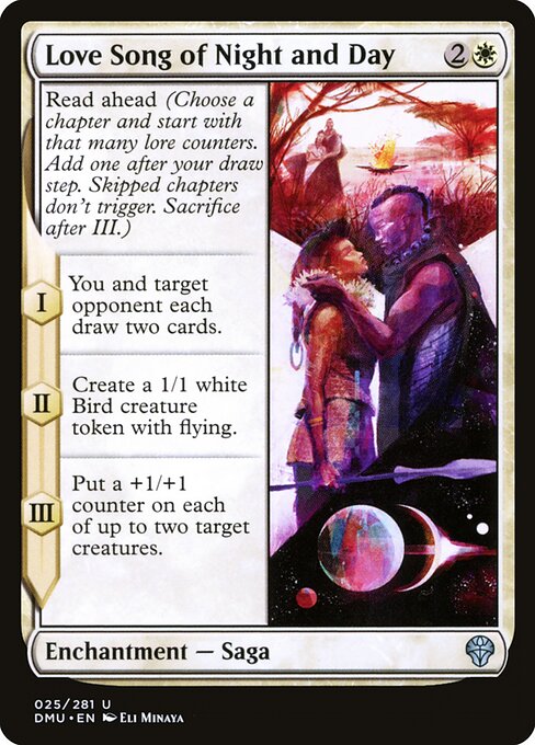 Love Song of Night and Day | DMU #25 | Foil | English, catalog image