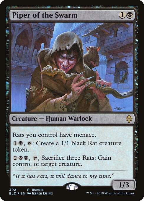 Piper of the Swarm, ELD #392, English, catalog image