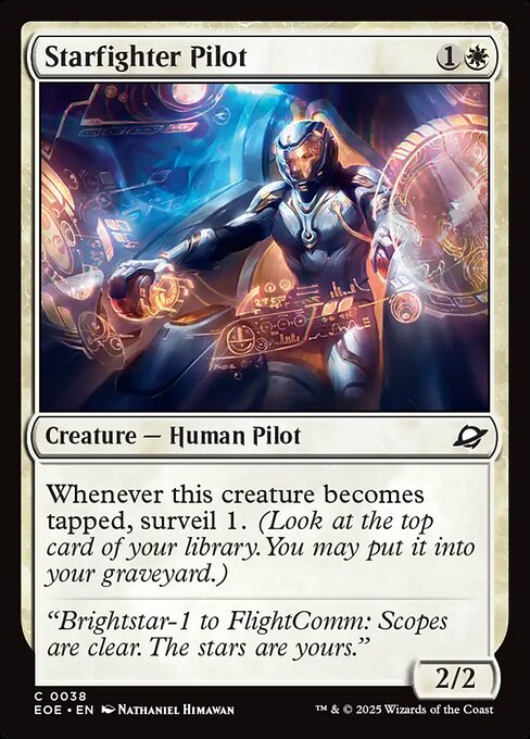 Starfighter Pilot | EOE #38 | Foil | English, catalog image