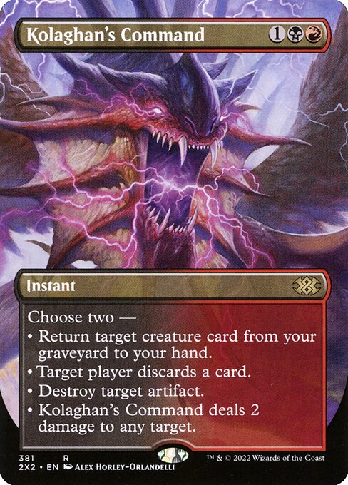 Kolaghan's Command, 2X2 #381, English, catalog image