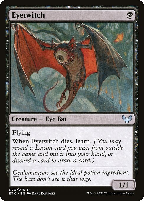 Eyetwitch | STX #70 | Nonfoil | English, catalog image