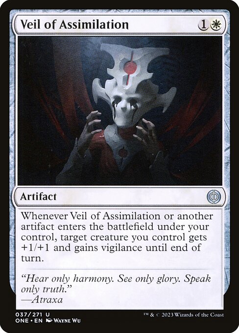 Veil of Assimilation | ONE #37 | Nonfoil | English, catalog image