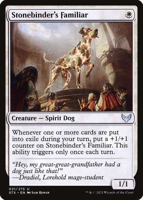 Stonebinder's Familiar | STX #31 | Nonfoil | English, catalog image