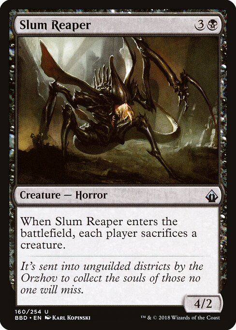 Slum Reaper | BBD #160 | Nonfoil | English, catalog image