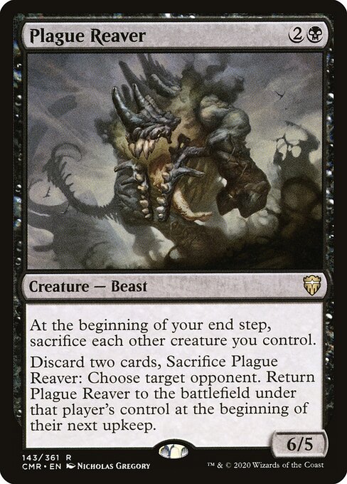 Plague Reaver, CMR #143, English, catalog image