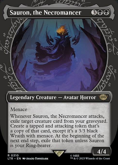 Sauron, the Necromancer | LTR #310 | Nonfoil | English, catalog image