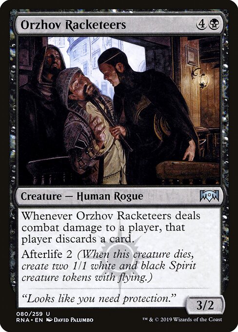 Orzhov Racketeers | RNA #80 | Nonfoil | English, catalog image