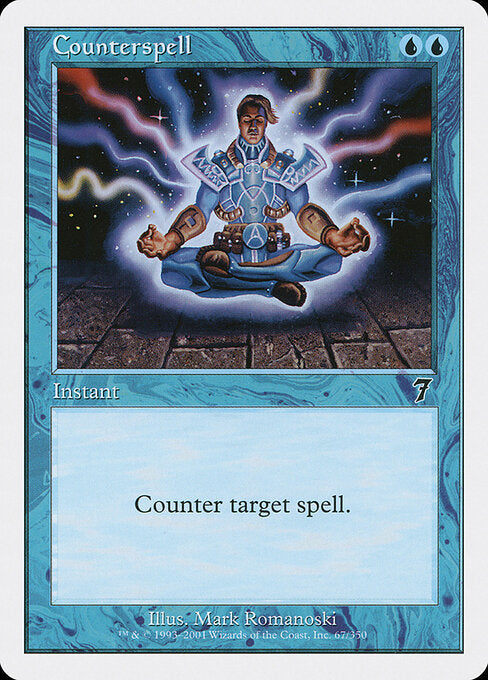 Counterspell, 7ED #67, English, catalog image