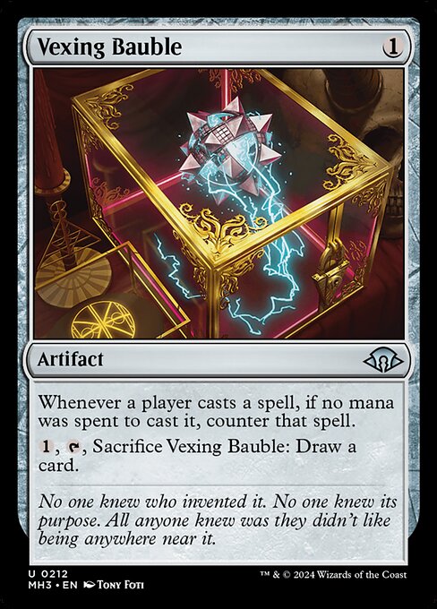 Vexing Bauble, MH3 #212, English, catalog image