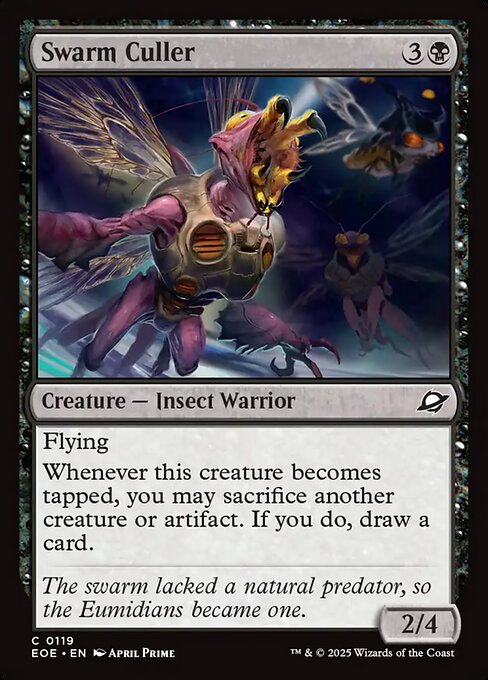 Swarm Culler | EOE #119 | Nonfoil | English, catalog image