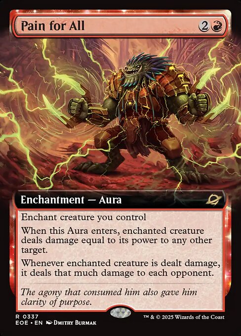Pain for All, EOE #337, English, catalog image