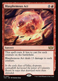 Blasphemous Act, TDC #207, English, catalog image