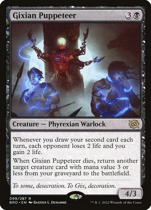 Gixian Puppeteer | BRO #99 | Nonfoil | English, catalog image