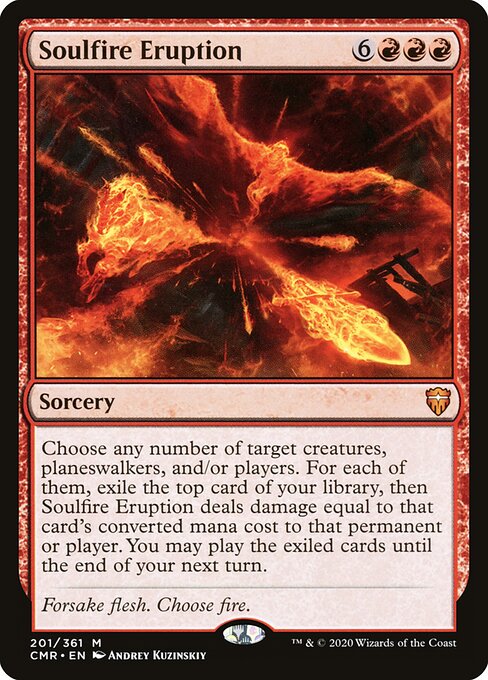 Soulfire Eruption, CMR #201, English, catalog image