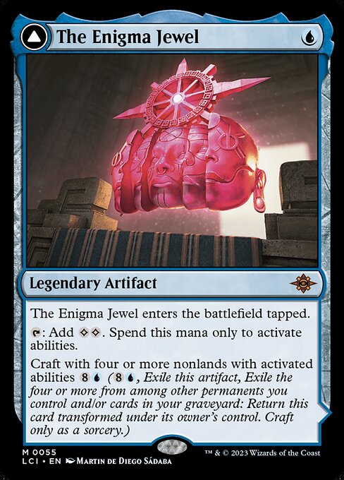 The Enigma Jewel // Locus of Enlightenment, LCI #55, English, catalog image