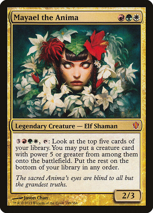 Mayael the Anima | C13 #199 | Nonfoil | English, catalog image