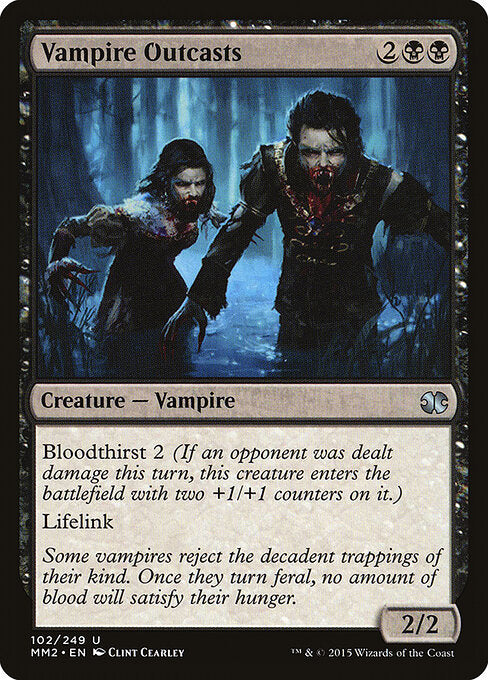 Vampire Outcasts | MM2 #102 | Nonfoil | English, catalog image