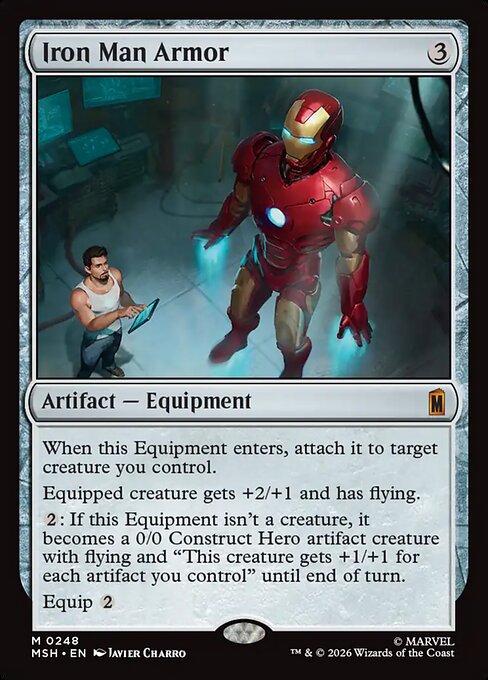 Iron Man Armor, MSH #248, English, catalog image