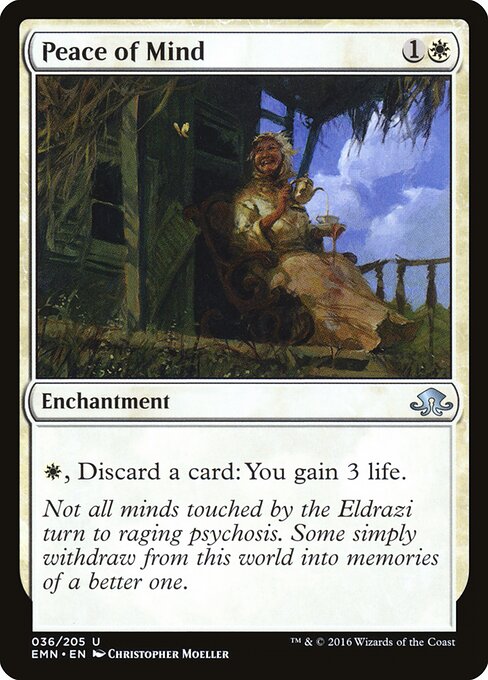 Peace of Mind | EMN #36 | Nonfoil | English, catalog image