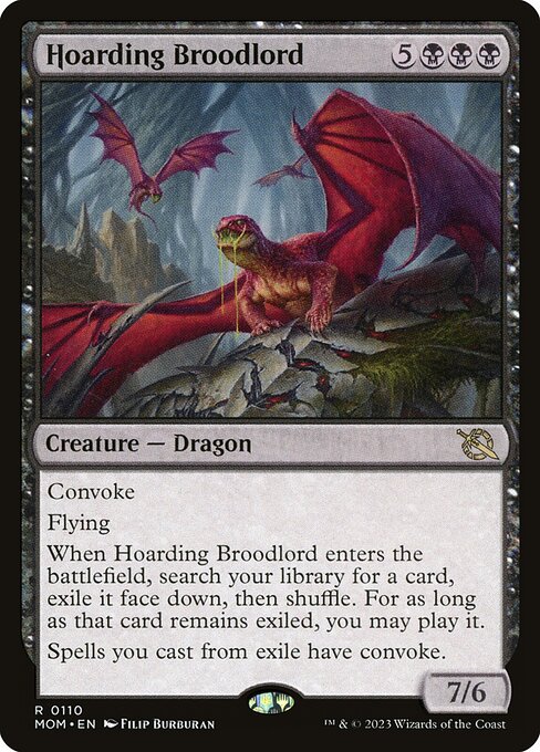 Hoarding Broodlord, MOM #110, English, catalog image