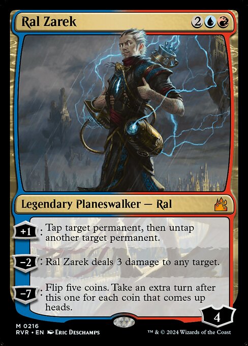 Ral Zarek, RVR #216, English, catalog image